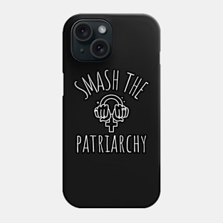 smash the patriarchy Phone Case