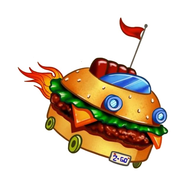 burger car by primemoment