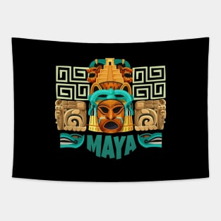 Mayan Art Tapestry