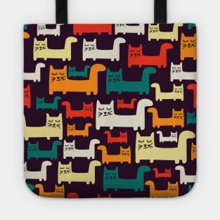 Cats pattern face mask 2020 - cats lovers masks - cats footprint pattern - cat pattern seamless Tote