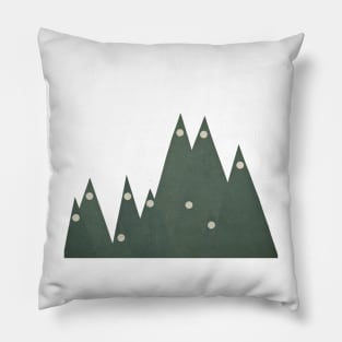 Moonlit Peaks Pillow