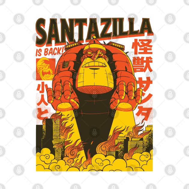 Santazilla by Hmus