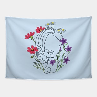 Floral Fairy Tapestry