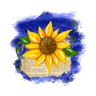 Bookish Sunflower T-Shirt