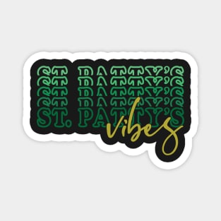 St. Patty's Vibe Magnet