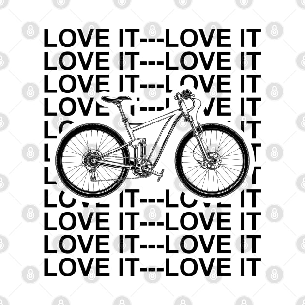 Love Cycling Tee Bicycle Lover by busines_night