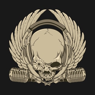 Death skull with wings T-Shirt