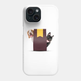 Playful Pups Peekaboo Phone Case