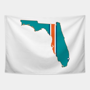 Miami Football Tapestry