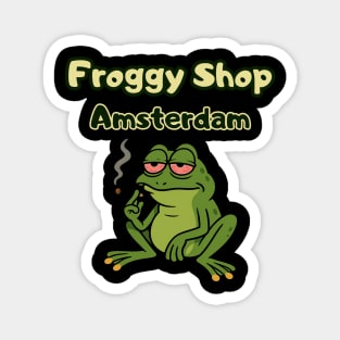 Froggy Shop Amsterdam Magnet