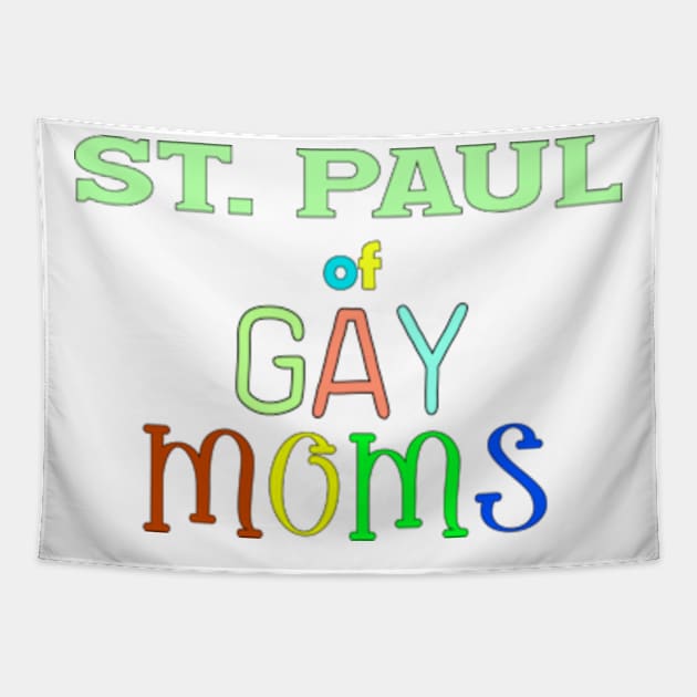 lgbt pride St. Paul Tapestry by ART BY IIPRATMO