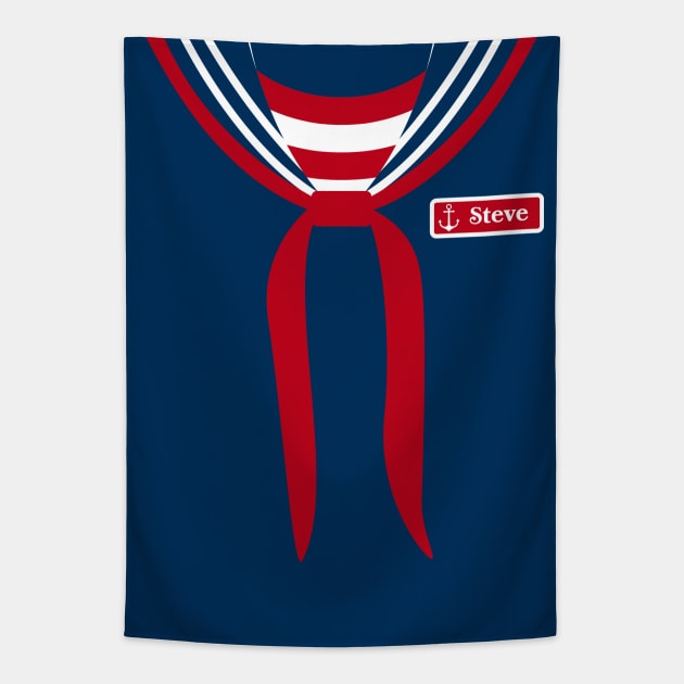 Scoops Ahoy Uniform Tapestry by designedbygeeks