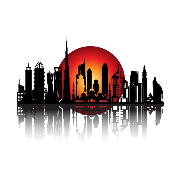 Dubai Sun by Elenia Design