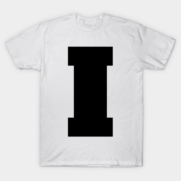 krans ring Doorweekt Alphabet I (Uppercase letter i), Letter I - Letter I - T-Shirt | TeePublic