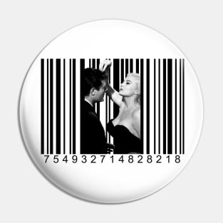 La Dolce Vita in Barcode Pin