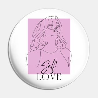 Self Love | Shirt for Soulful Woman Pin