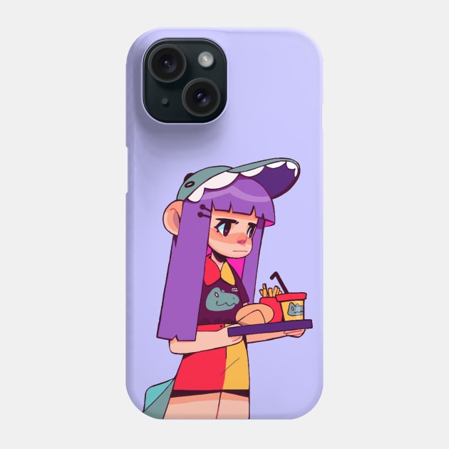 Dino burgers Phone Case by MaiType