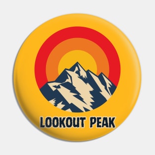 Lookout Peak Pin