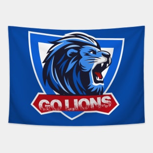 Go Lions Tapestry