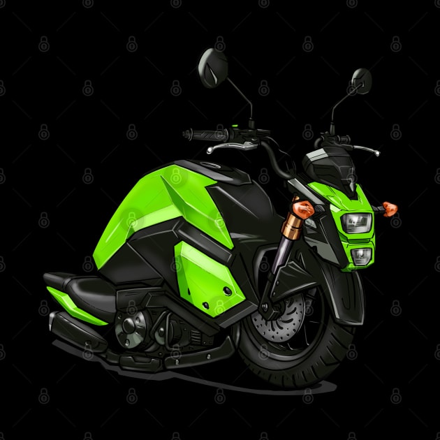 Grom Snail Green by MOTORIND