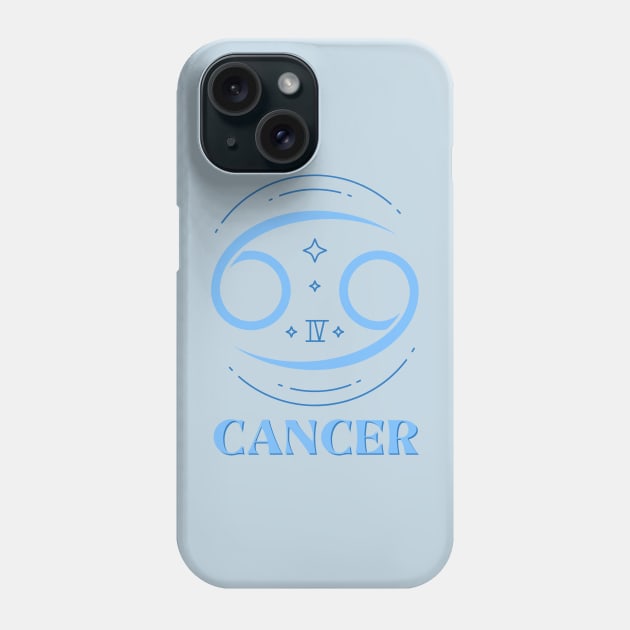 Zodiac Cancer Phone Case by Galactic Goat