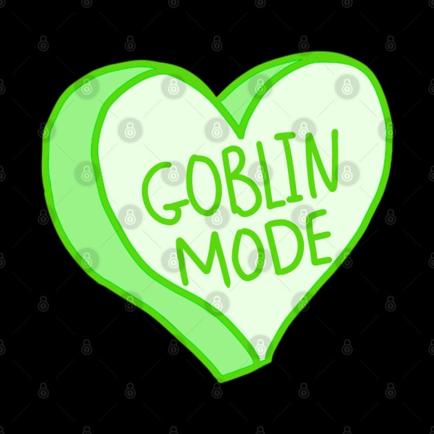 Green Heart Goblin Mode by ROLLIE MC SCROLLIE