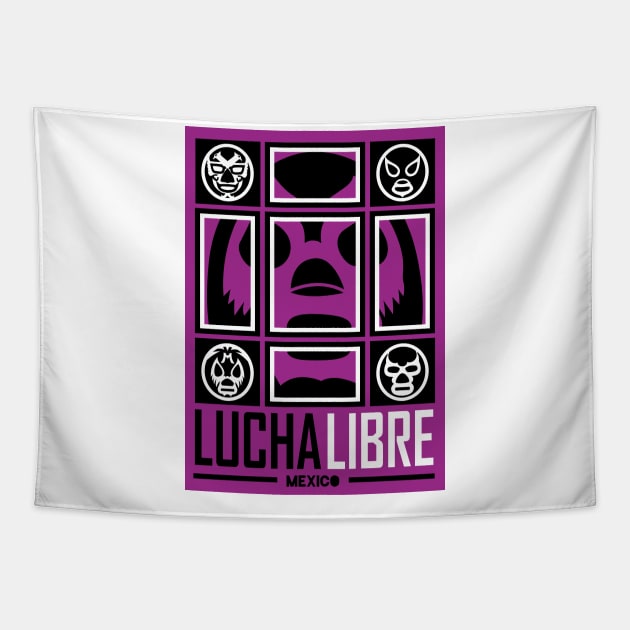 LUCHALIBRE MEXICO9 Tapestry by RK58