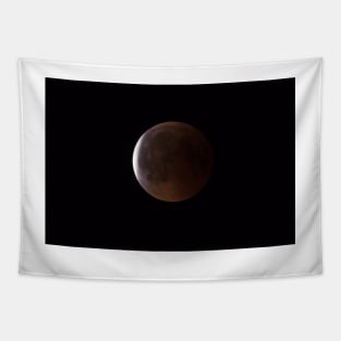 Super Bloody Moon, full eclipse end phase Tapestry