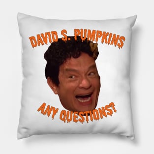 David S. Pumpkins - Any Questions? Pillow