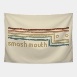 Smash Mouth Cassette Stripes Tapestry