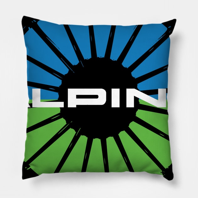 ALPINA Wheel Design Pillow by Strassen