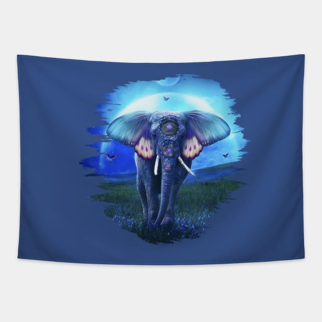 Gentle Giant Tapestry by EnchantedWhispers