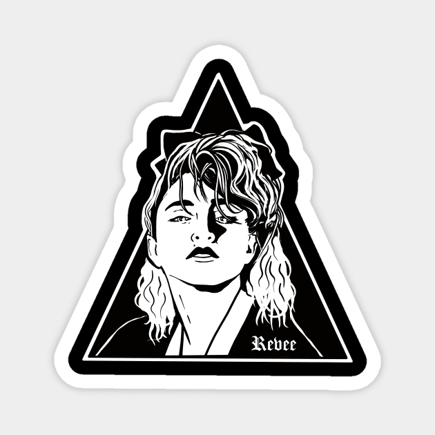 Material Girl Magnet by RevArt