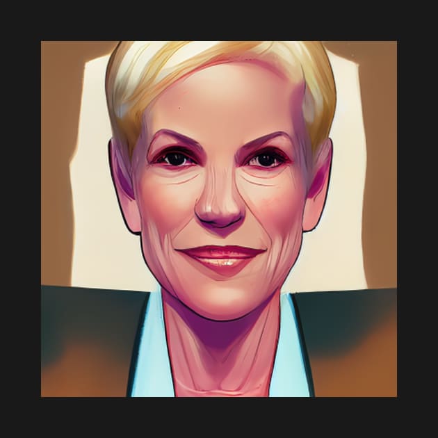 Cecile Richards | Comics Style by ComicsFactory