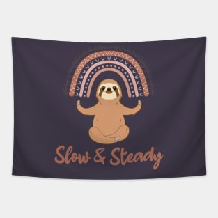 Slow & Steady Sloth Spirit Animal Tapestry