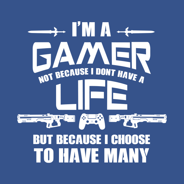 I'm a Gamer by thedysfunctionalbutterfly