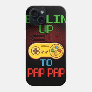 Promoted To Pap Pap T-Shirt Unlocked Gamer Leveling Up Phone Case