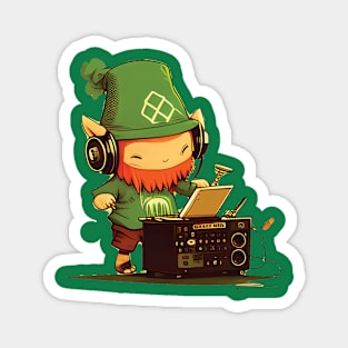 leprechaun st paddy Magnet