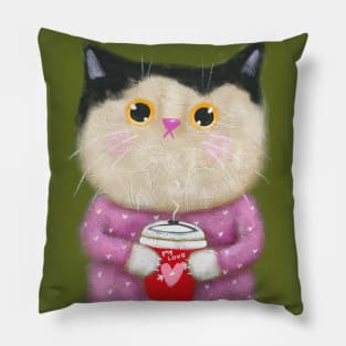 Valentine Coffee Pillow