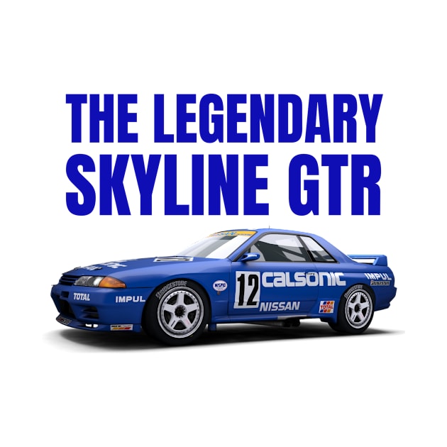 The legendary Skyline GTR by MOTOSHIFT