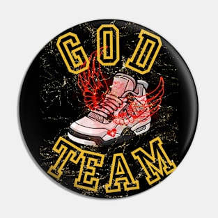 Gods Team Pin