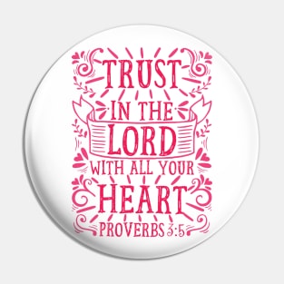 Proverbs 3:5 Pin