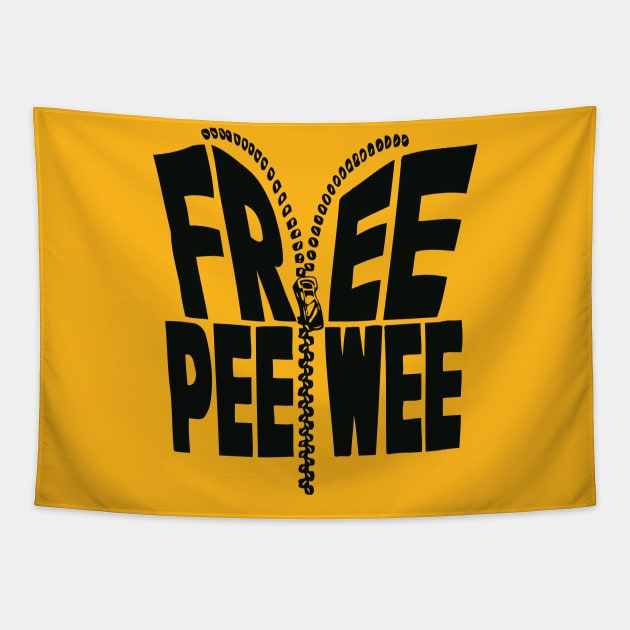 Free Pee Wee Tapestry by darklordpug