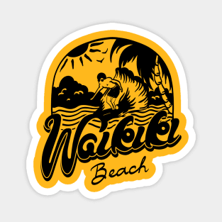 Waikiki Beach Surf Vocation Magnet