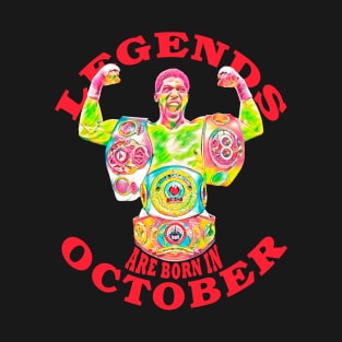 Legends Are Born In October T-Shirt