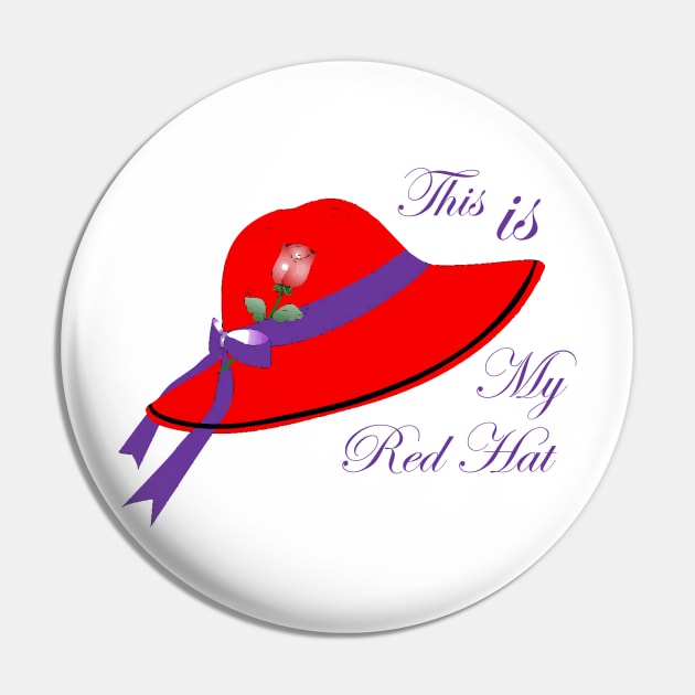 This IS My Red Hat Pin by cdclocks