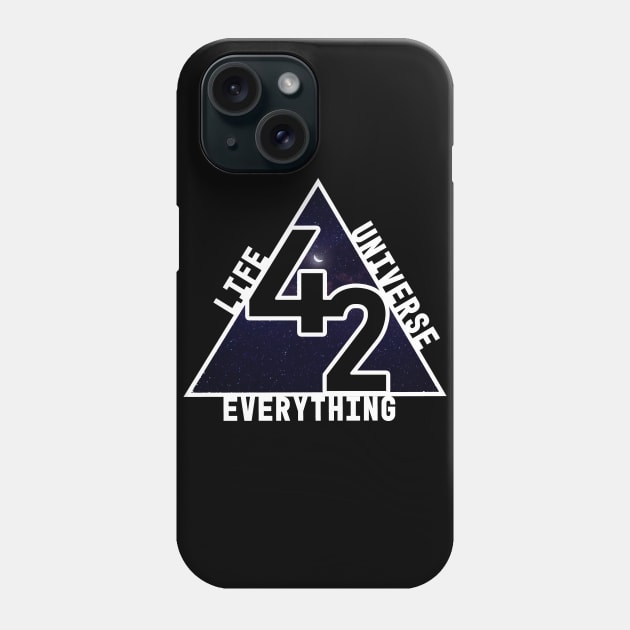 The answer is 42 Phone Case by Stupid Coffee Designs