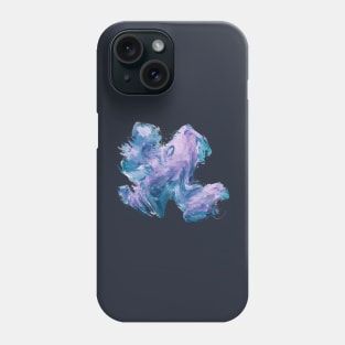 Art Pink Blue Hart Phone Case