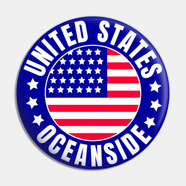 Oceanside Pin by footballomatic