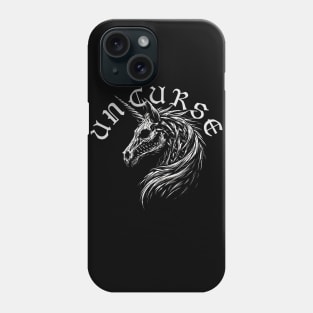 Creepy Gothic Unicorn or Unicurse? Phone Case